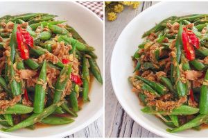 Resep oseng buncis ikan suwir, masakan simpel yang antibosan