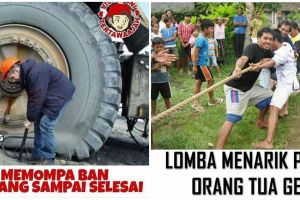 19 Meme kocak macam-macam lomba 17-an ini bikin tepuk jidat