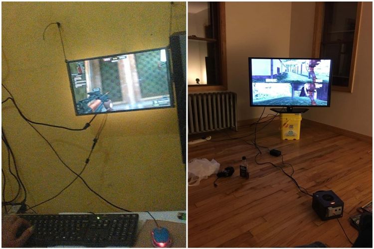 11 Ide nyeleneh saat main game pakai gadget seadanya nggak habis pikir