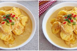 Resep tofu saus telur asin, enak, lembut, dan bikin nagih