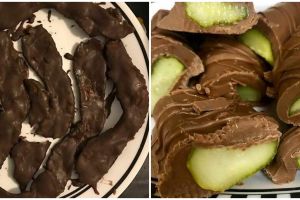 17 Potret kombinasi cokelat dengan makanan ini bikin nggak habis pikir