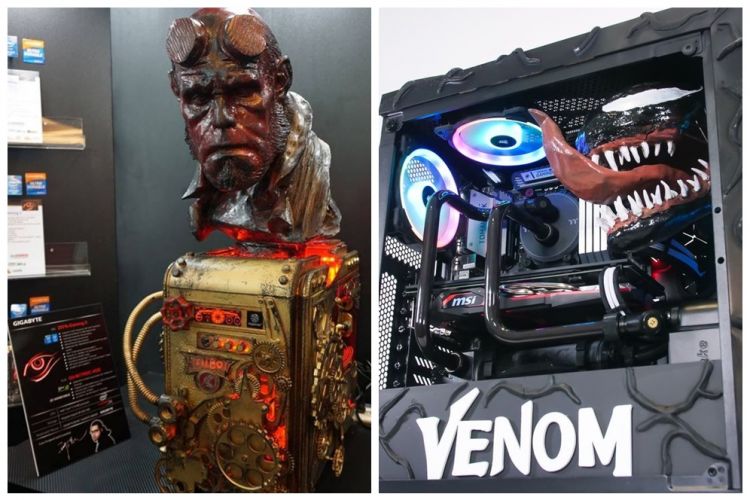 11 Potret unik desain PC terinspirasi dari tokoh fiksi, ada Hellboy