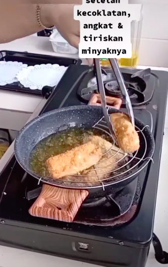 Trik goreng risoles agar tidak pecah dan meletus, mudah disontek