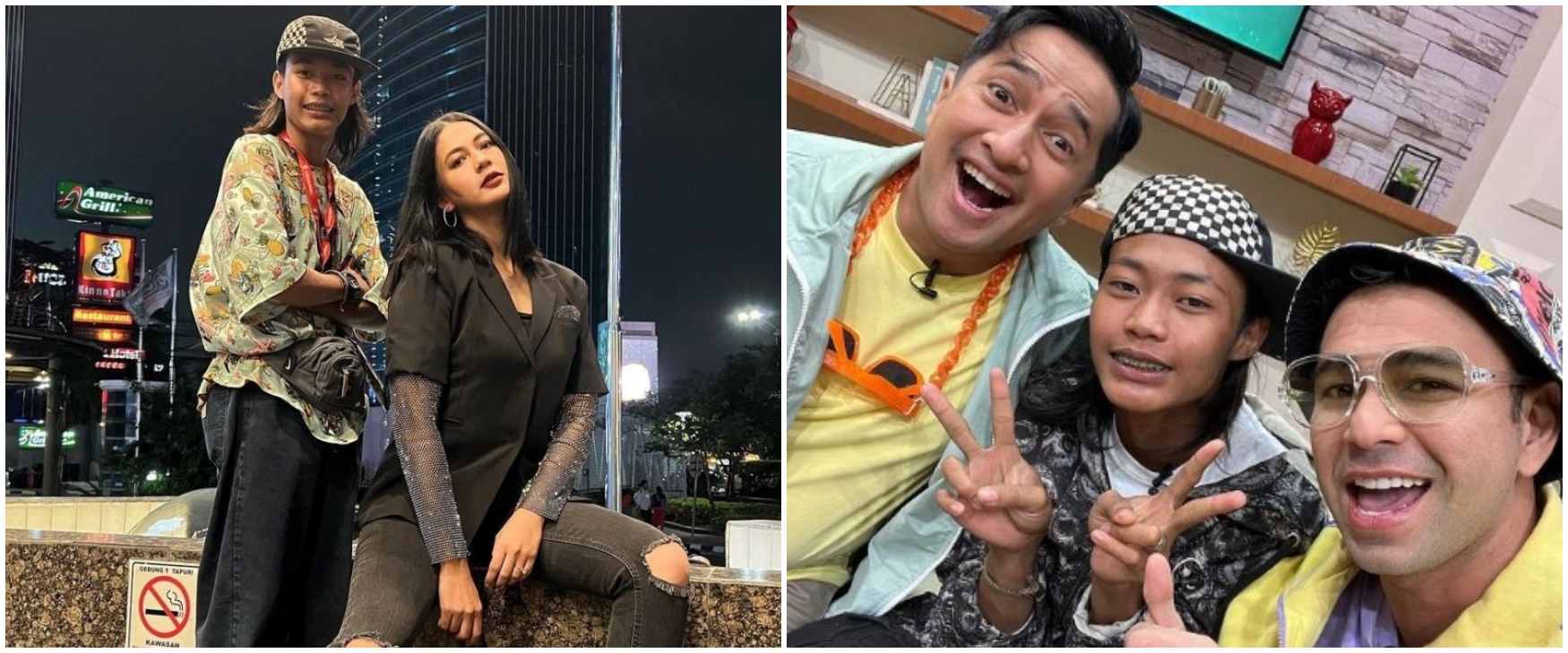 Kian populer, 11 potret akrab Bonge ABG Citayam bareng seleb Tanah Air