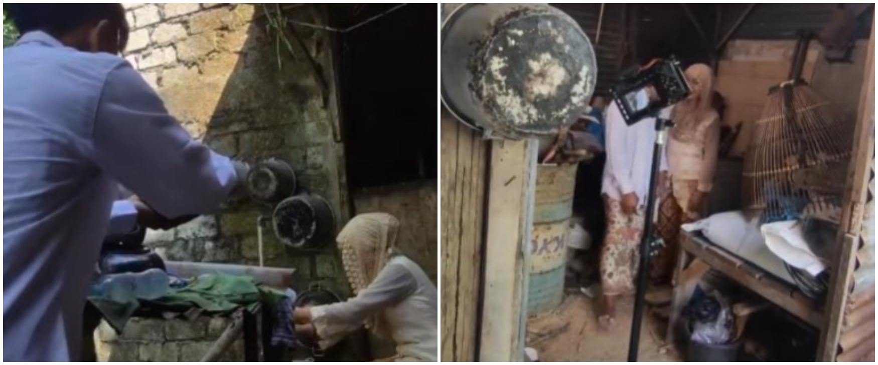 Pakai tempat seadanya, hasil foto prewedding pasangan ini estetik abis