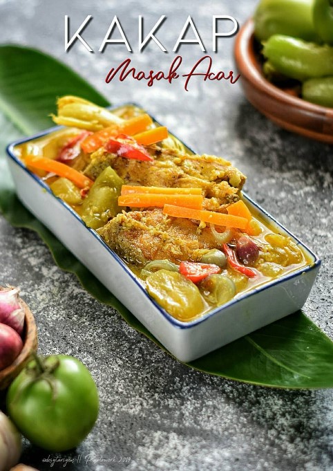 13 Resep olahan ikan kakap bumbu kuning, super lezat dan bikin nagih