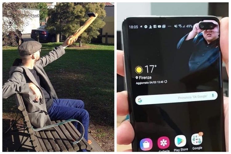 11 Potret nyeleneh pakai gadget ala orang kreatif, bikin geleng kepala