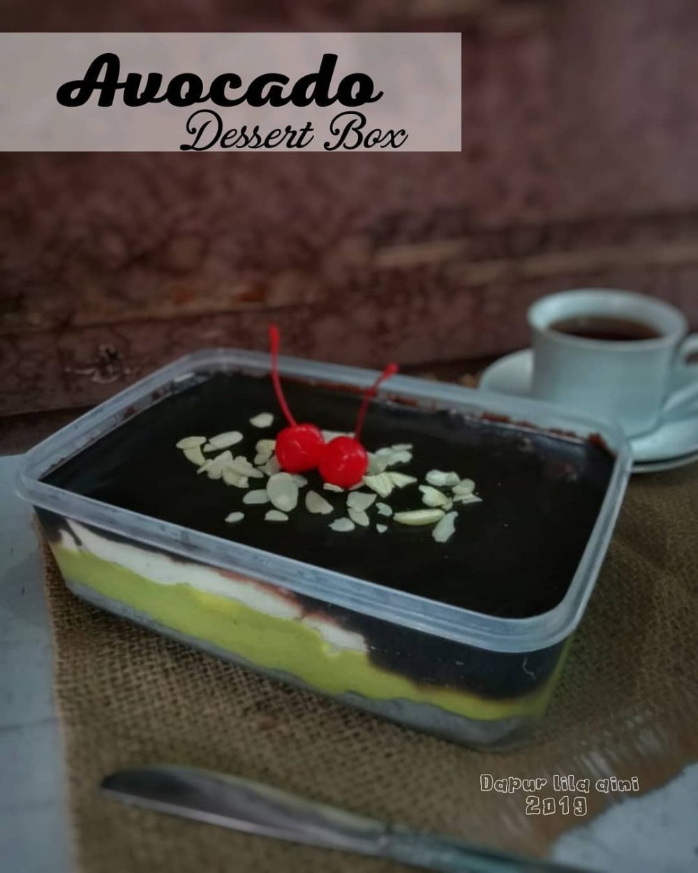 13 Cara membuat dessert box cokelat, enak, legit, dan praktis