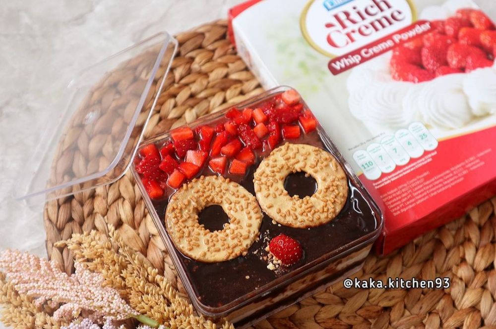 13 Cara membuat dessert box cokelat, enak, legit, dan praktis