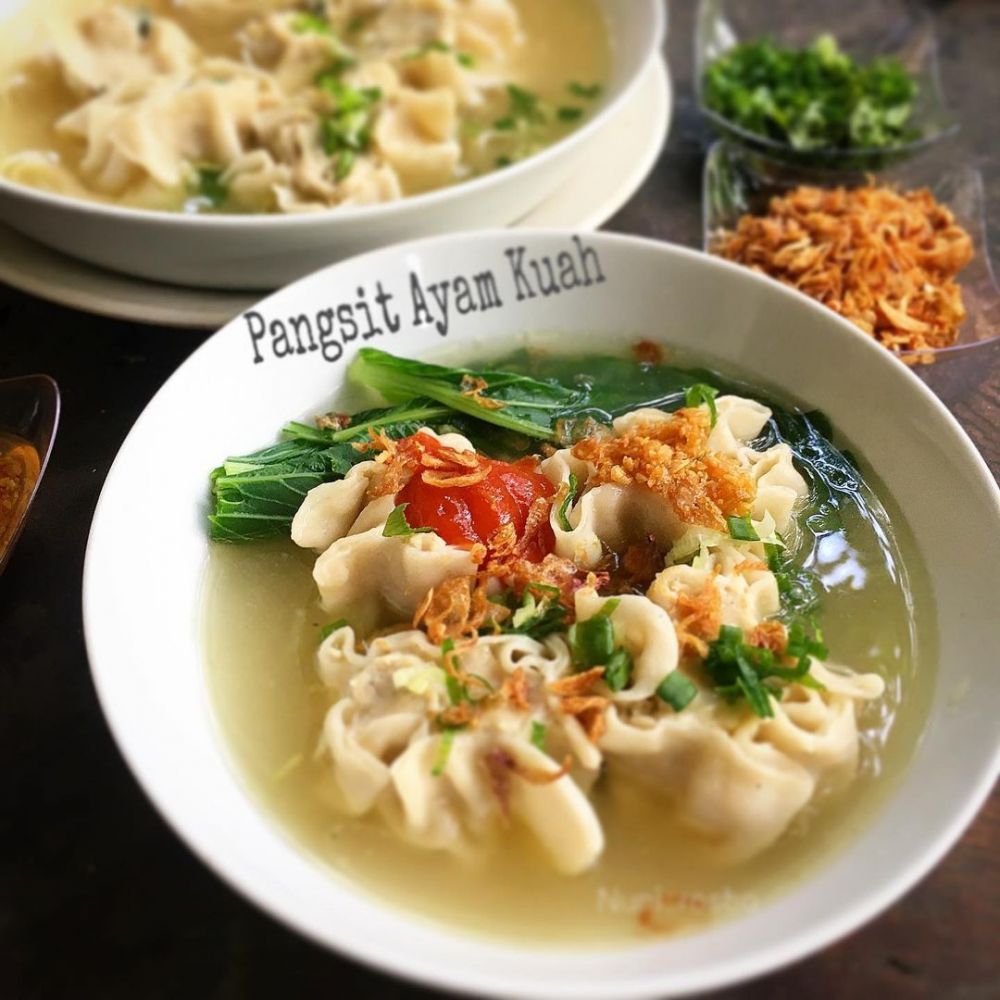 11 Resep olahan kulit pangsit kuah, nikmat dan menggugah selera