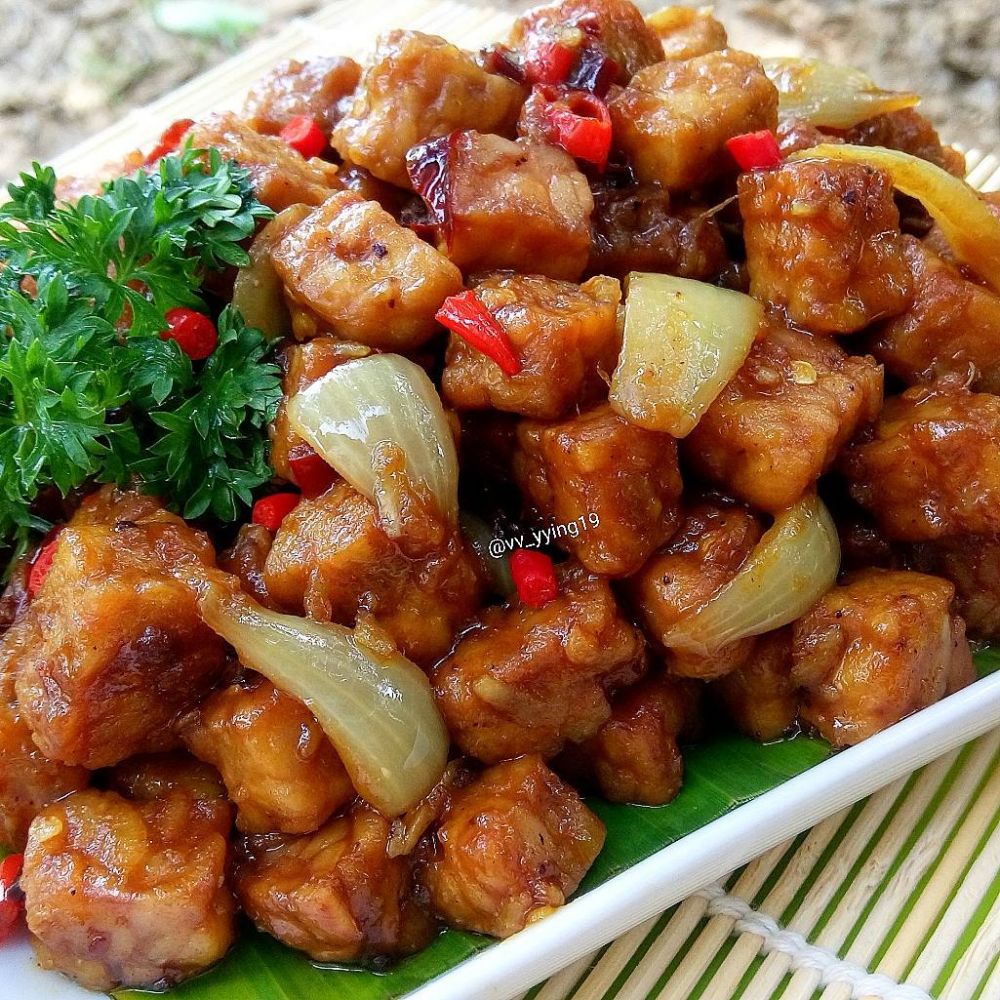 Resep oseng tempe bombay, simpel dan cocok buat pemula