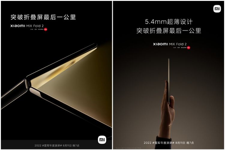 Xiaomi umumkan ponsel lipat Mix Fold 2 bakal rilis, ini spesifikasinya