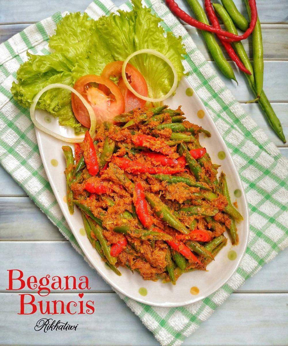 Resep begana buncis, sajian sedap untuk keluarga