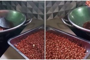Cara simpel goreng kacang tanah agar matang merata dan antigosong