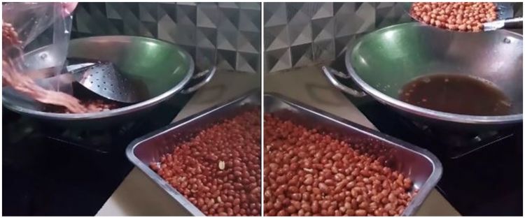 Cara simpel goreng kacang tanah agar matang merata dan antigosong