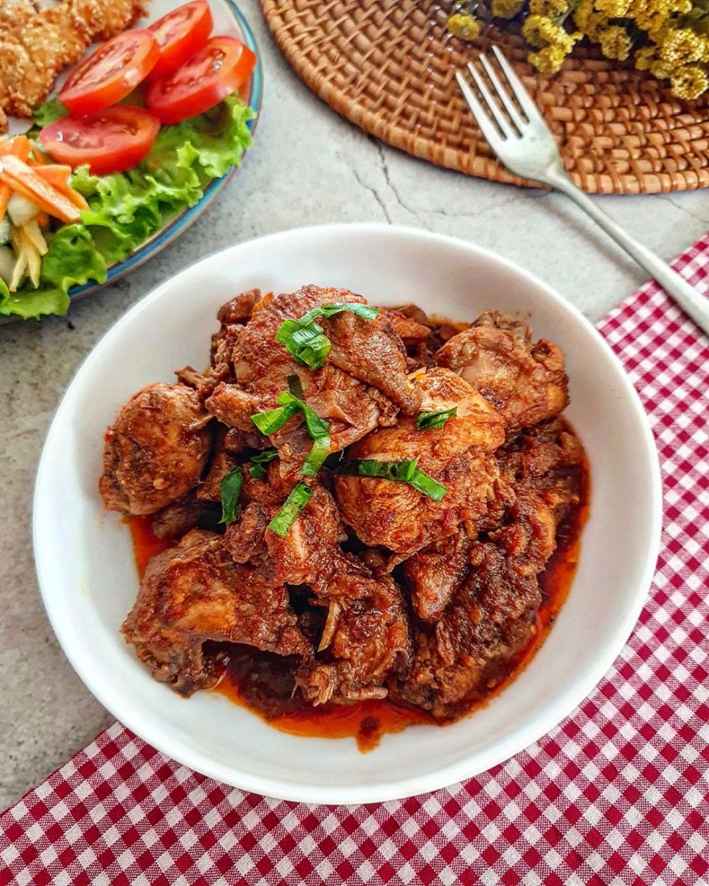 Resep ayam saus pedas, enak, sederhana, dan bikin nagih