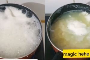 Trik simpel atasi air rebusan yang meluap, cuma pakai 1 bahan