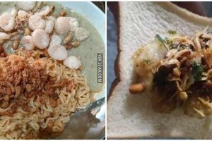 13 Potret bubur ayam dihidangkan nyeleneh ini bikin senyum kecut