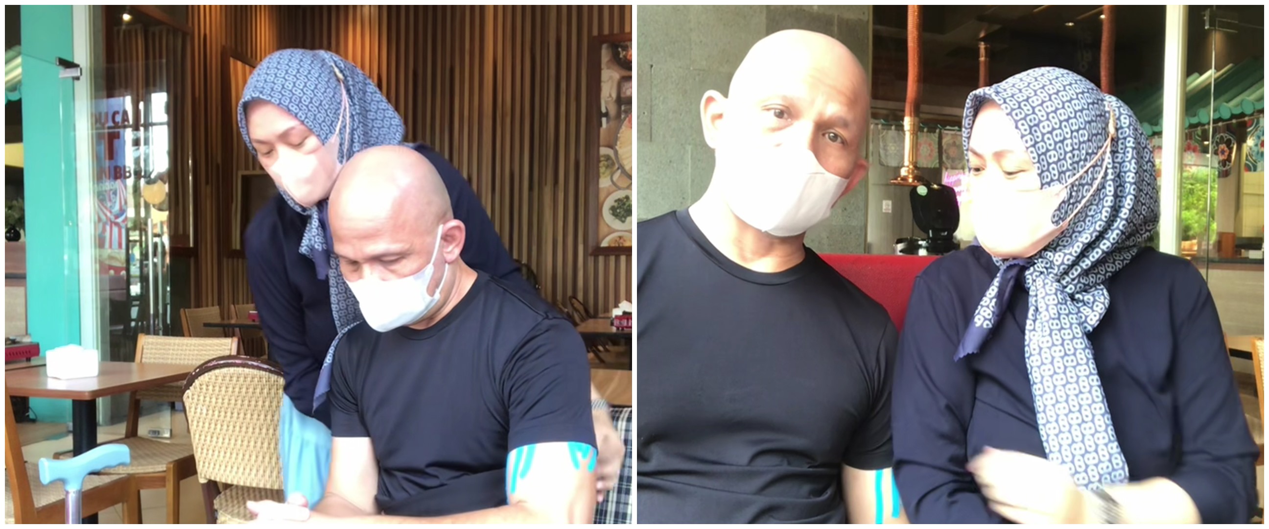 Harry Pantja stroke, sikap istri temani suaminya kerja ini tuai pujian