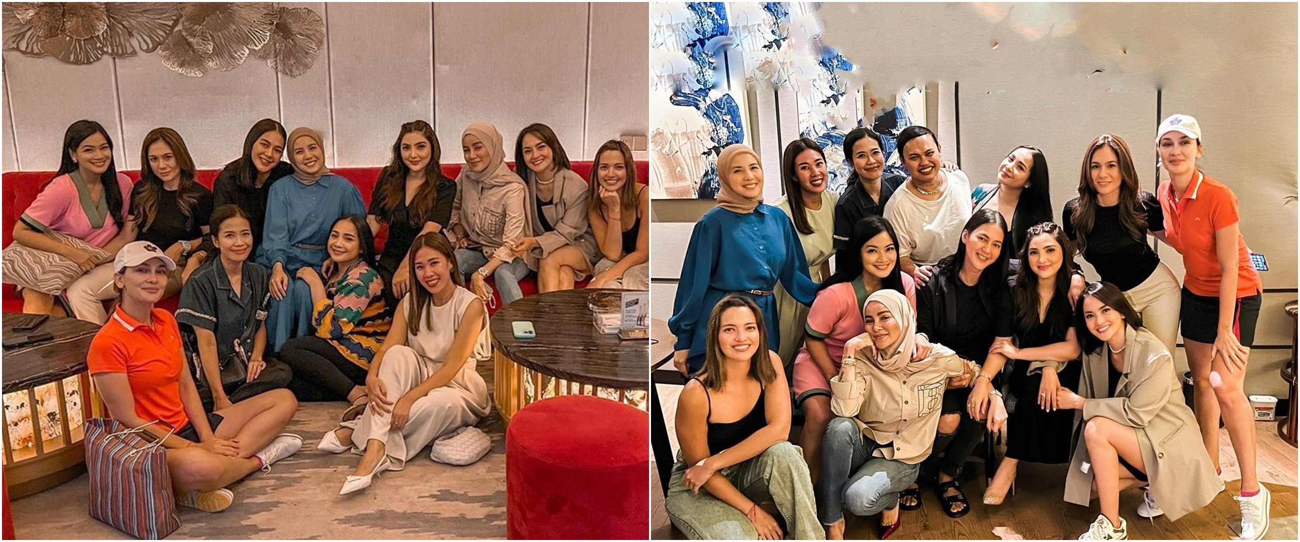 11 Potret seru Geng Cendol kumpul bareng, pesonanya cantik dan menawan