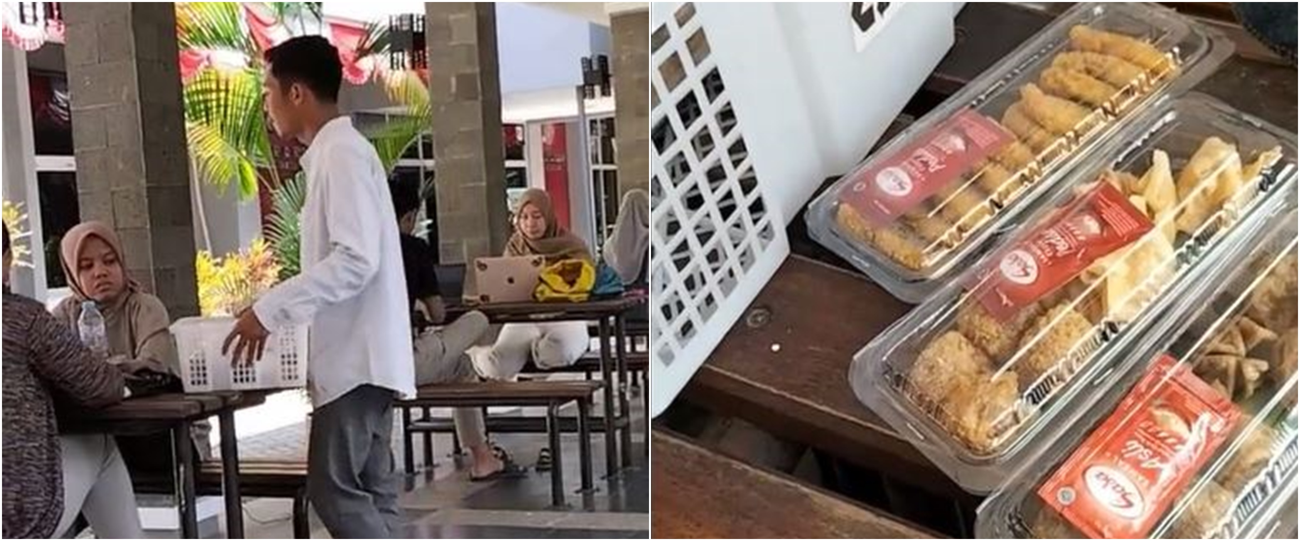 Cara pemuda ini jajakan dagangan bikin geregetan sekaligus ngakak