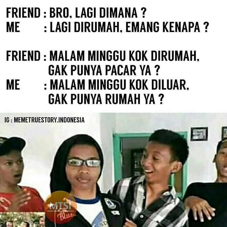15 Meme kocak tentang malam Minggu ini relate buat para jomblo