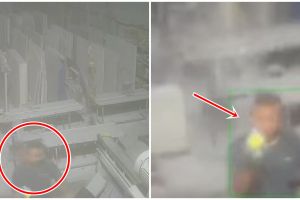 Pria tertangkap kamera tembak CCTV, endingnya nggak terduga