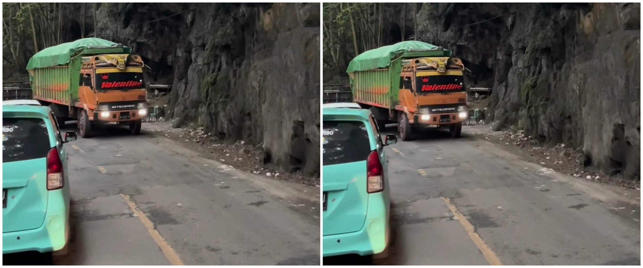 Ganti klakson pakai lagu 17 Agustus, sopir truk ini tuai pujian