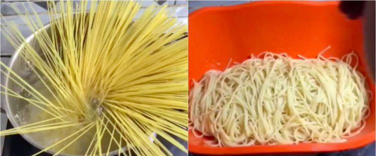 Cara praktis merebus spageti agar al dente dan tidak lengket