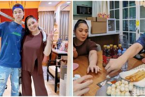 11 Momen Henry Lau main ke rumah Raffi Ahmad, cicipi cimol dan cireng
