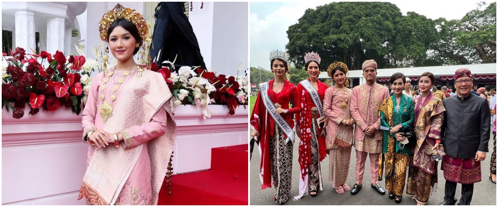 9 Potret Erina Gudono di Istana Negara, kian lengket dengan Kaesang