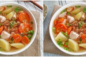 Resep sup ayam fillet, segar, nikmat, dan menggugah selera