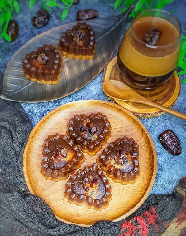 15 Resep olahan kurma jadi puding, lembut, legit, dan antiribet