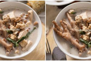 Resep lodeh kacang tolo ceker ayam, enak dan sederhana
