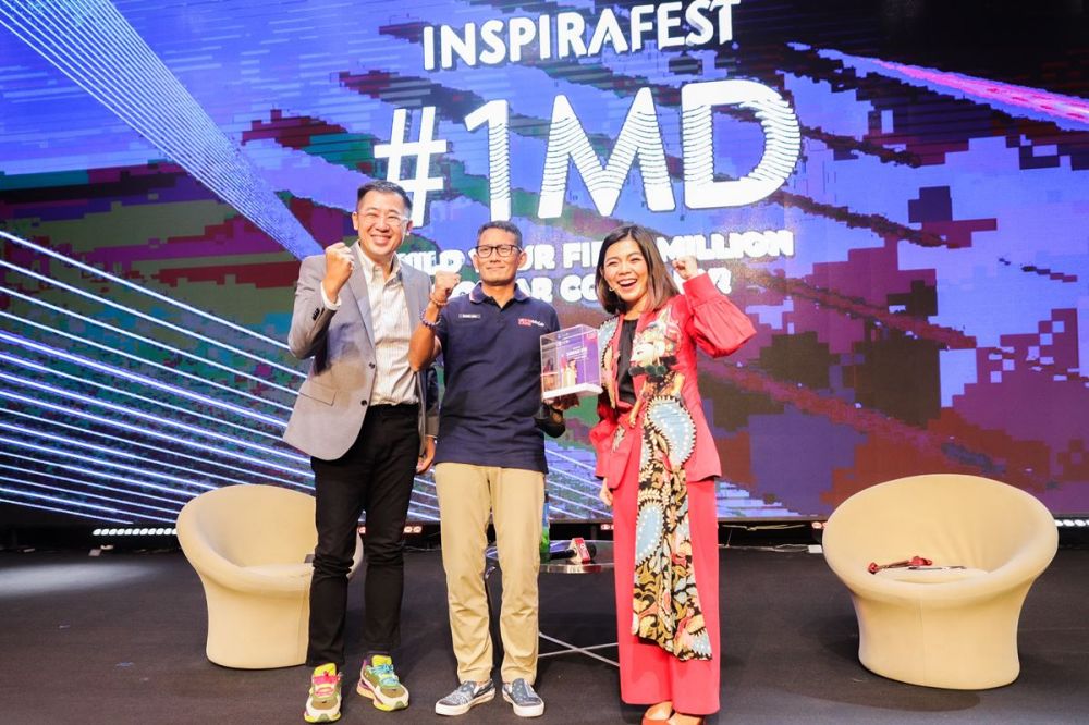 Prilly & Jerome Polin bagi-bagi rahasia bisnis di InspiraFest2022