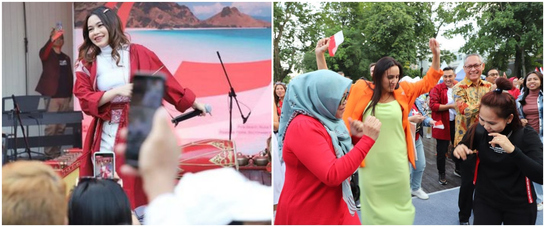 Perdana tampil di Rusia, 11 momen Rara LIDA sukses goyang KBRI Moskow