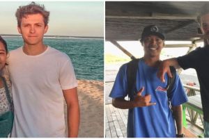 9 Seleb Hollywood nikmati pesona Bali, Andrew Garfield belajar surfing