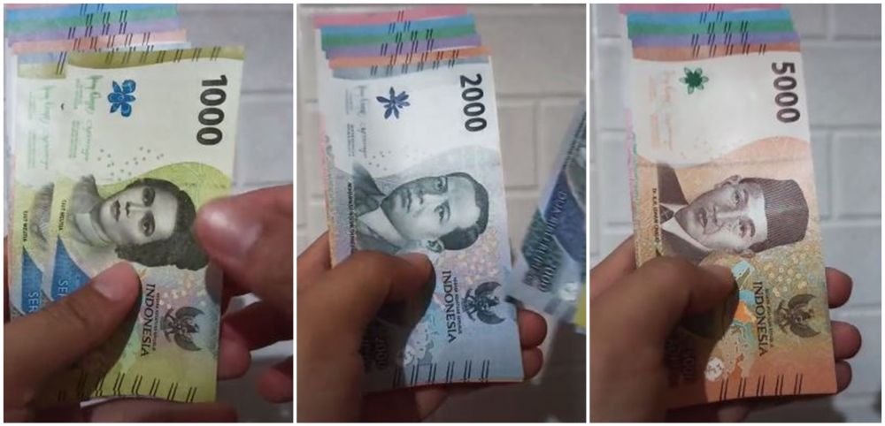 Penampakan asli uang rupiah baru, detail unik dan ukuran lebih kecil