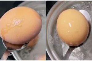 Tak banyak yang tahu, ini tanda telur rebus sudah matang