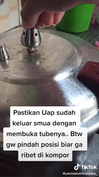 Cara aman membuka panci presto usai merebus masakan, antimeledak