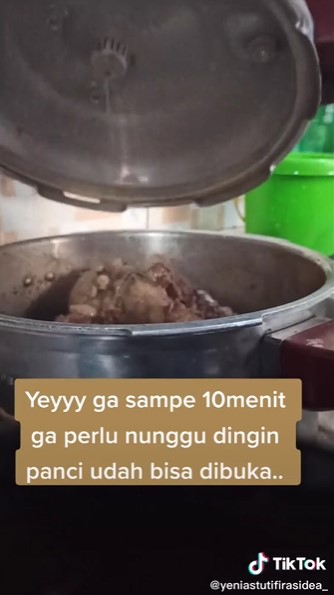 Cara aman membuka panci presto usai merebus masakan, antimeledak