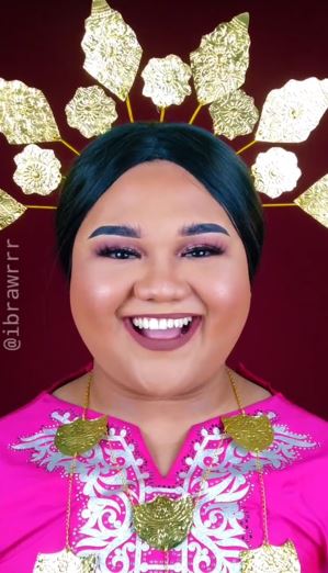 Pria buat transformasi makeup berbagai daerah, hasilnya bikin melongo