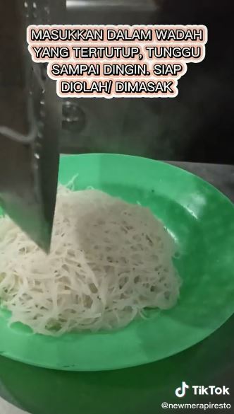 Trik sederhana merebus bihun agar tidak lembek dan menggumpal