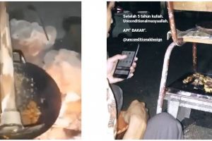 15 Potret nyeleneh orang lagi masak, tingkahnya bikin nggak habis piki