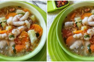 Resep sup ceker jahe, enak dan kuahnya bikin segar