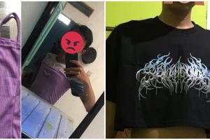 11 Momen apes cowok beli baju di online shop, desainnya antimainstream