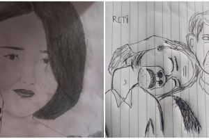 13 Lukisan pemain Ikatan Cinta ini kelewat artistik, bikin ngakak