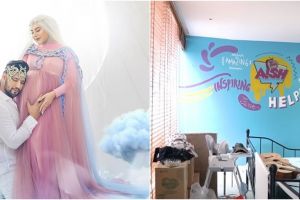 Irish Bella sulap ruang editor jadi kamar baby, intip 11 penampakannya