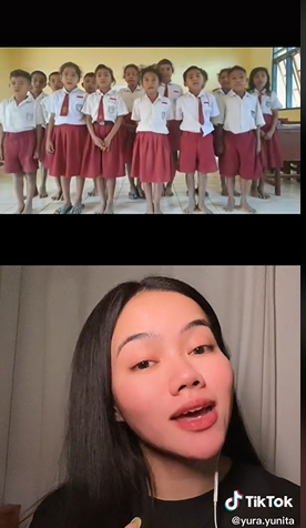 Cover lagu Dunia Tipu-tipu, siswa SD tuai pujian dari sang penyanyi