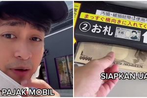 Pria ini tunjukkan cara bayar pajak mobil di Jepang, mudah dan cepat